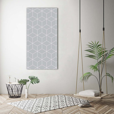 Geometric Background - Wrapped Canvas Print