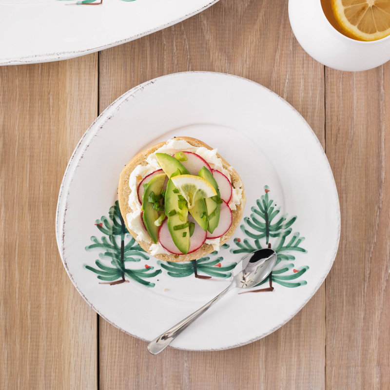 Lastra Handmade Stoneware Salad/Dessert Plate