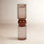 Porte-bougie cylindrique en verre pour décoration de table Modern-643344869-643344871