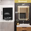 Armoire à pharmacie de salle de bain, armoire encastrée ou à surface éclairée-83296061-83296060