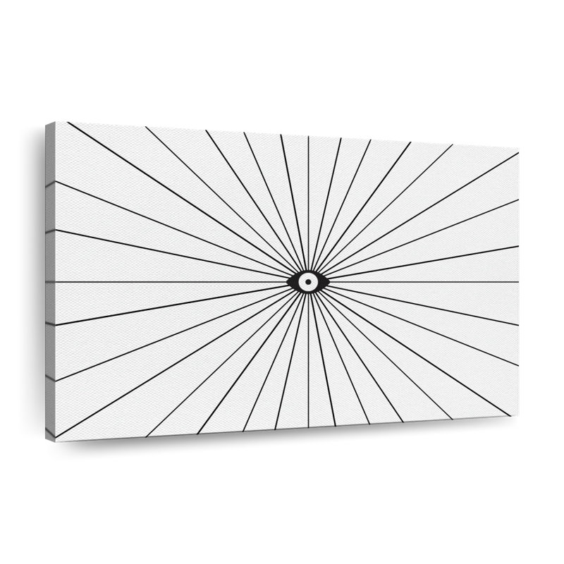 «The Eye», reproduction sur toile, L 8 po x H 12 po