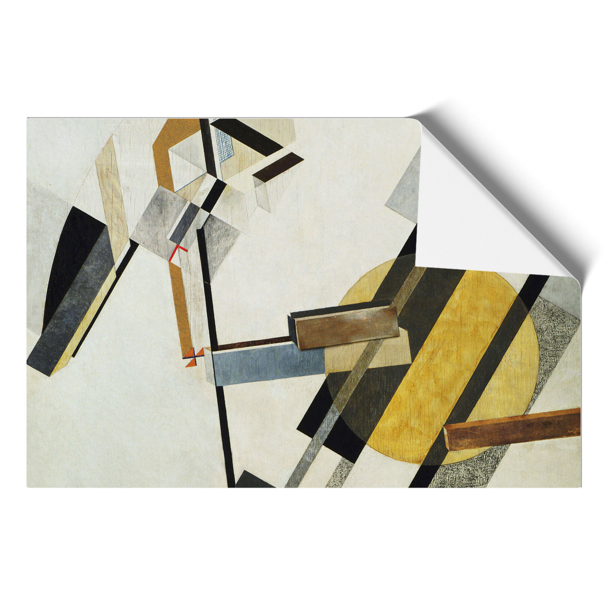 East Urban Home Proun 19D by El Lissitzky - Unframed Graphic Art ...