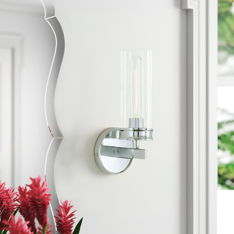 Madelyn Armed Sconce, Polished Nickel