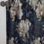 Moonlit Whispers Moody Patterns I - Rideau en velours bohémien - obscurcissant - 1 panneau-107575100