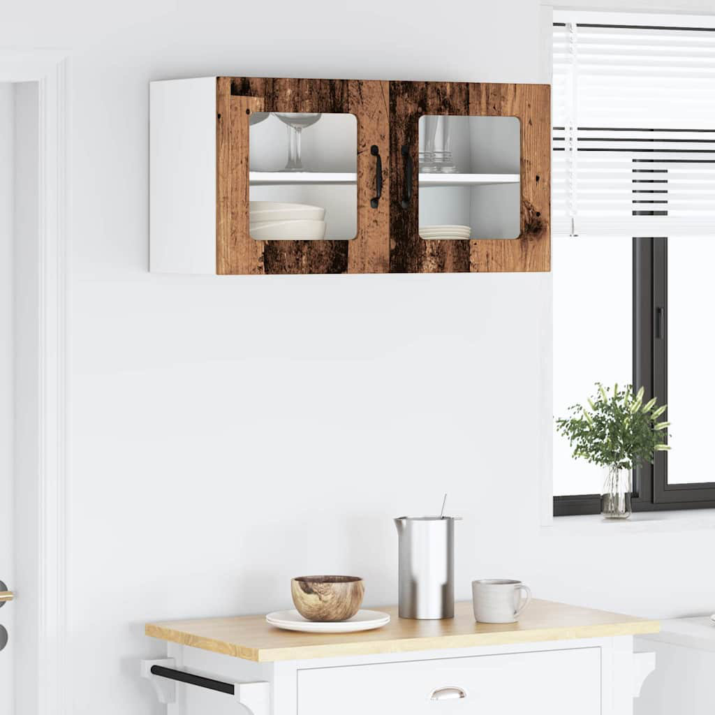 Vidaxl Kitchen Wall Cabinet With Shelf Artisan Oak 80 X 31 X 40 Cm