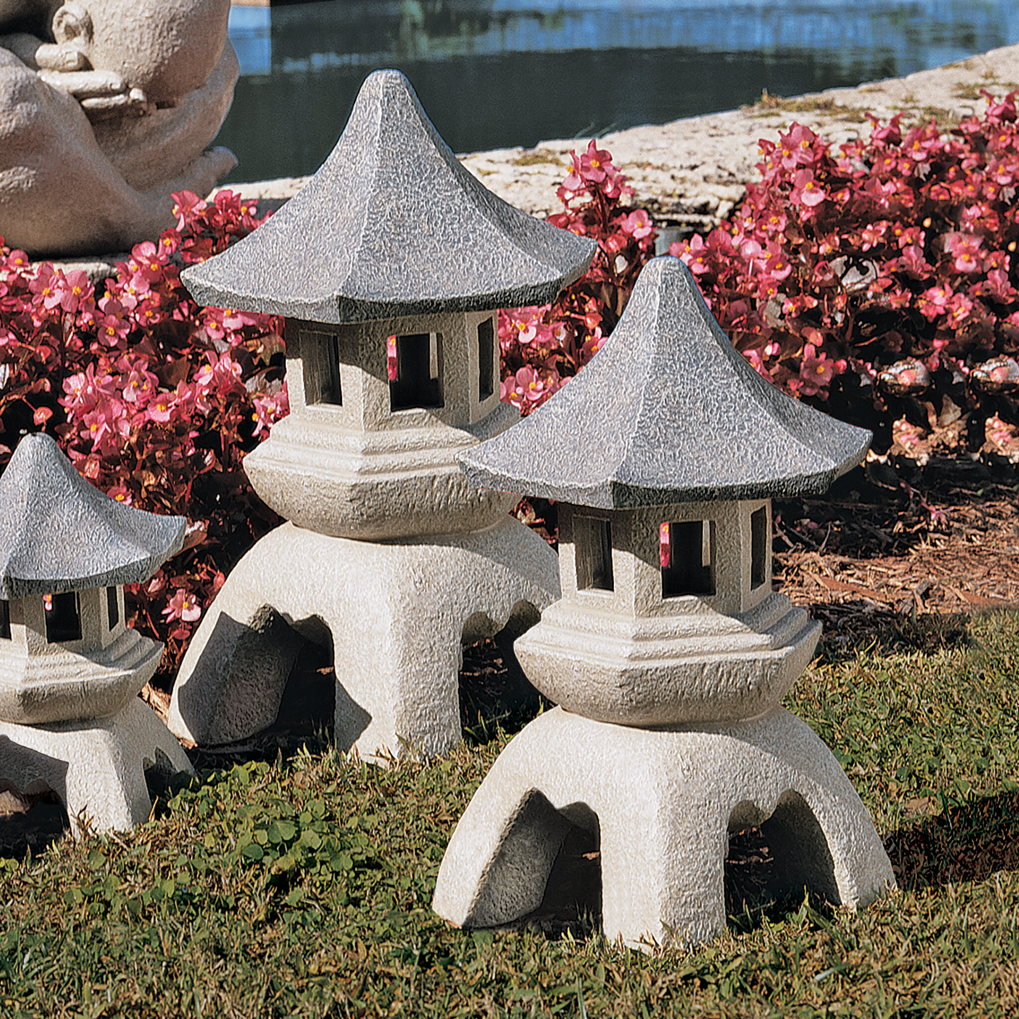 Design Toscano Pagoda Decorative Lantern Statue & Reviews