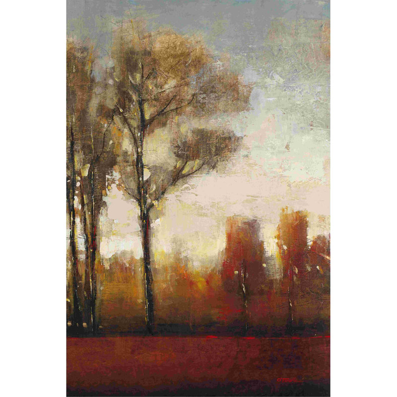 Grands arbres II, H 18 po x l 12 po