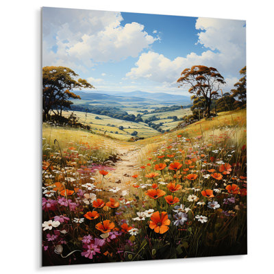 " England Wildflower Meadowsengland Landscape "