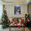 «Snowy House», art mural sur toile-680209354