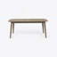 Table de salle à manger d'extérieur extensible en bois d'acacia