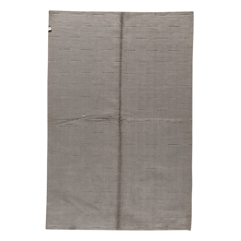 High-Quality Hand-Knotted Blue And Grey Area Rug