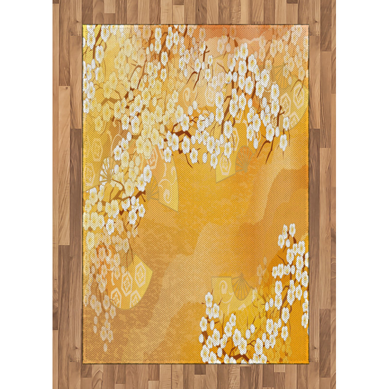 Domingo Floral Hand Woven Area Rug, Rectangle 120 x 180cm