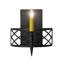 Lampe murale bougie 1 lumières Wynkoop
