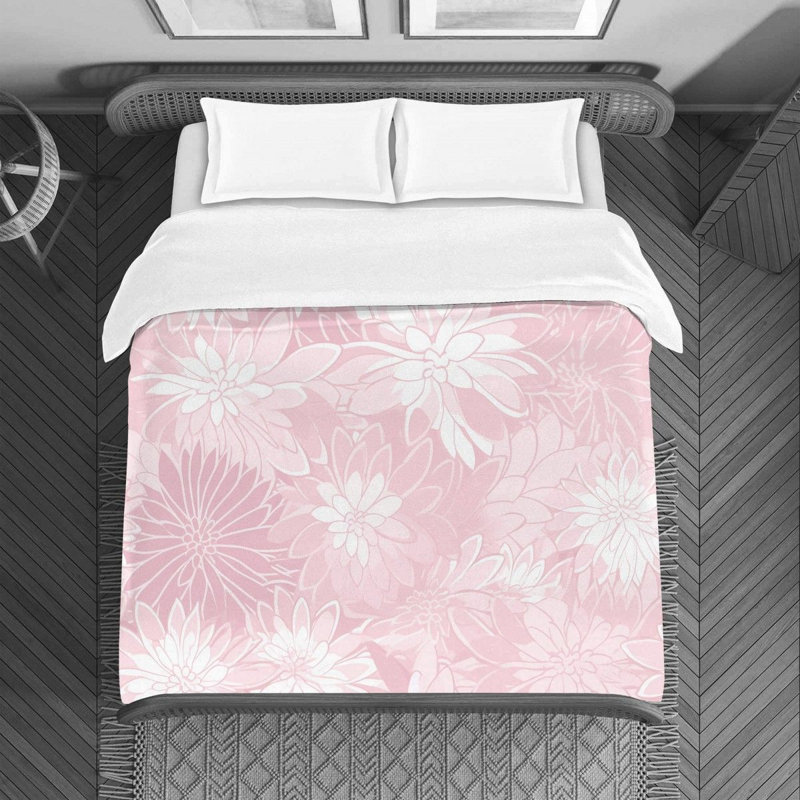 Floral Avishi Bedding, Queen Duvet Cover