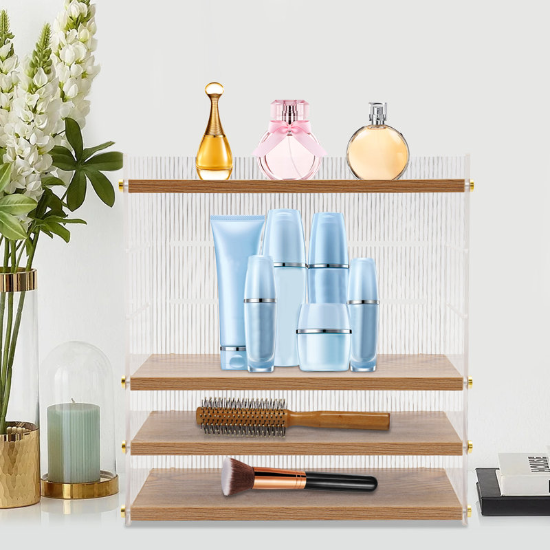 13.4'' H x 11.8'' W Solid Wood Display Case