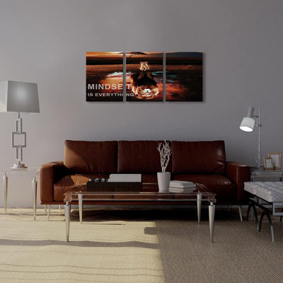 Inspiration Quotes Wall Art, Motivational Determination Patience Persistence Poster Positive Affirmations Wall Hanging Picture for Home Office Bedroom