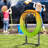 Garden Hose Holder Heavy-Duty Freestanding Metal Stand,Holds 150FT Hose,Stable 4-Spike Base