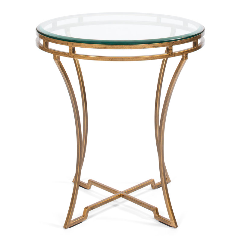 Glass End Table