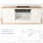 33"X19"X9" Sink - Stainless Steel Undermount With Smooth Surface And Condensation Prevention 33 Inch Wash Basin Hygienic Properties Drain Assembly