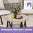 3-Piece Wicker Cushioned Patio Bistro Set-1197906989