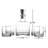 Allonzo Glass 5 - Piece Beverage Serving Set