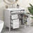 Bathroom Vanity With Storage, Adjustable Shelf, MDF & Rubberwood, Removable Dividers-1447826164-1447826146-1447826165