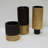 Java Vase-Matte Black/Gold Metallic-Sm-101946643