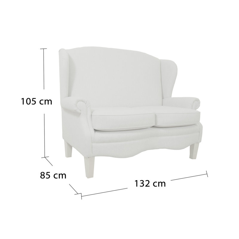 Josephson Loveseat, Jersey Linen