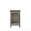 Table de bout, table d'appoint et table de chevet en chêne gris l 16 po