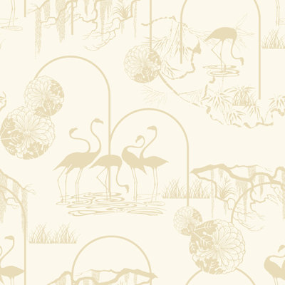 Yuki Osada Toile Wallpaper Double Roll