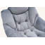 Fauteuil paresseux moderne, fauteuil d'appoint avec accoudoirs et poche latérale Lissianna-1087693817