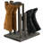 4 Pair Solid Wood Boot Storage