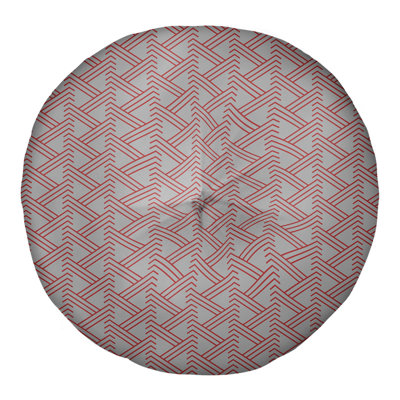 Coussin de sol zig zag classique