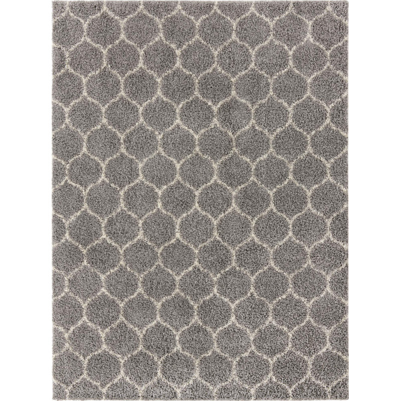 Geometric Indoor Rug, Rectangle 9' x 12'