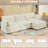 Jousha Upholstered L-Shaped Sectional Reversible-1593184685
