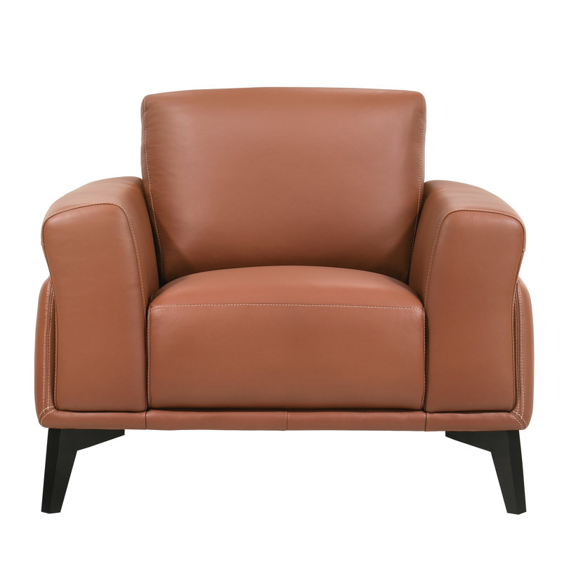 Fauteuil en cuir 41 po Markiel