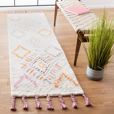 Powell Hand Tufted Performance Geometric Rug