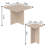 Coffee Tables for Living Room: End Tables Living Room Set of 2 For Modern,Small Coffee Tables for Small Spaces,Nesting Side Tables for Wood-353438500