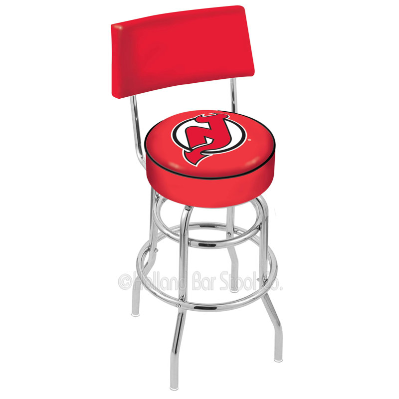 Tabouret tournant 25 "avec coussin NHL, New Jersey Devils