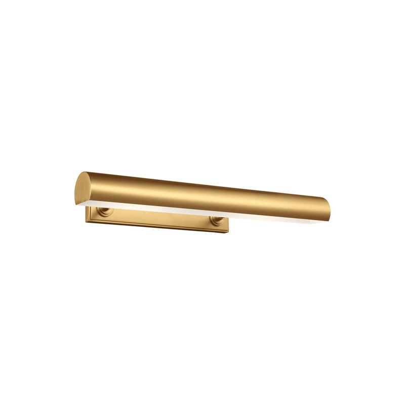 Kenyon Dimmable Wall Mounted Picture Light, 2.38" H x 24" W x 10.3" D, Gold