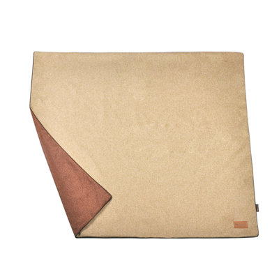 Luxe Throw: Twill - Papaya - Pet & Dog Blanket, 54 x 47", Water-Resistant, Double-Sided Twill Colors, Durable Machine Washable Lounge Pad