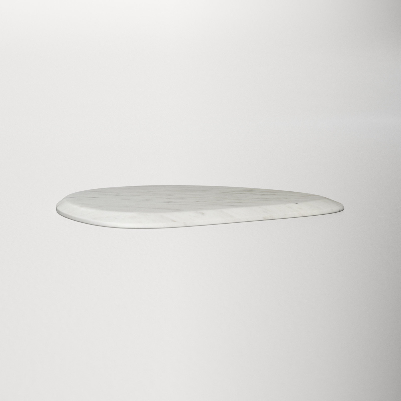 Zion Abstract Marble Cheese Board, 0.5" H x 12" W x 18" D