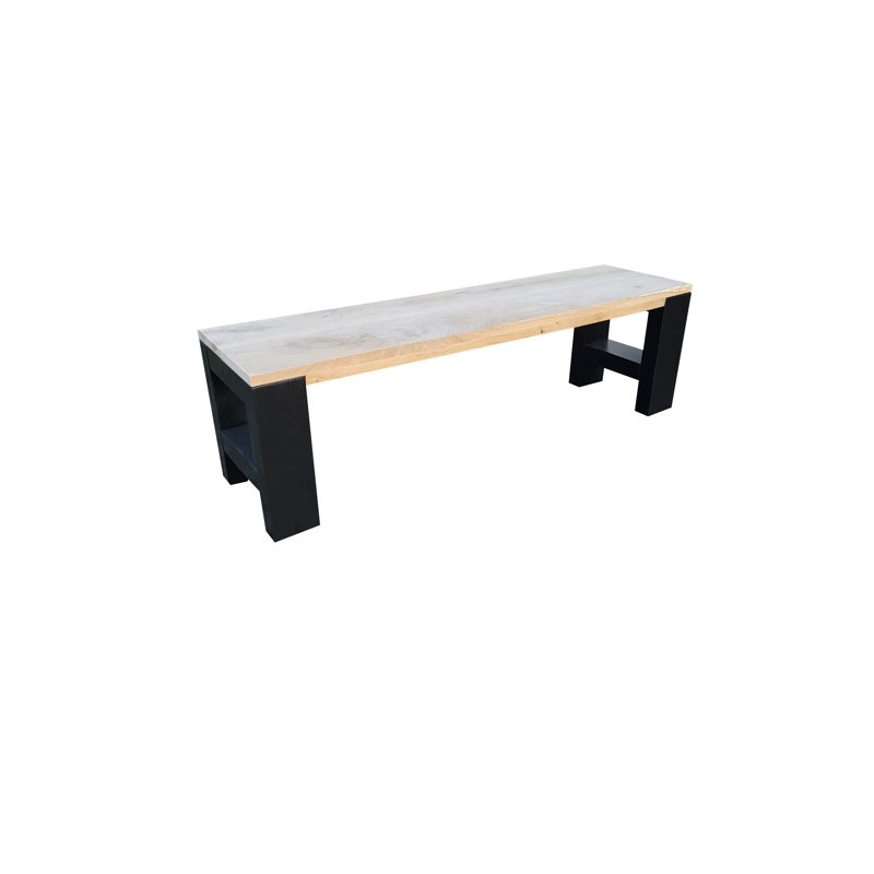 Bench, 40 cm H x 140 cm W x 38 cm D