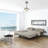56" Parkstone 3 - Blade LED Smart Ceiling Fan with Remote Control and Light Kit Included-1008878496