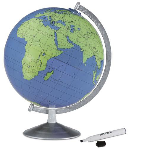 Cardboard Tabletop Globe