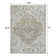 Macknair Bohemian Medallion Low-Pile Machine-Washable Cream/Brown/Green Rug