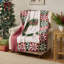 Couverture de Noël réversible Merry Berry