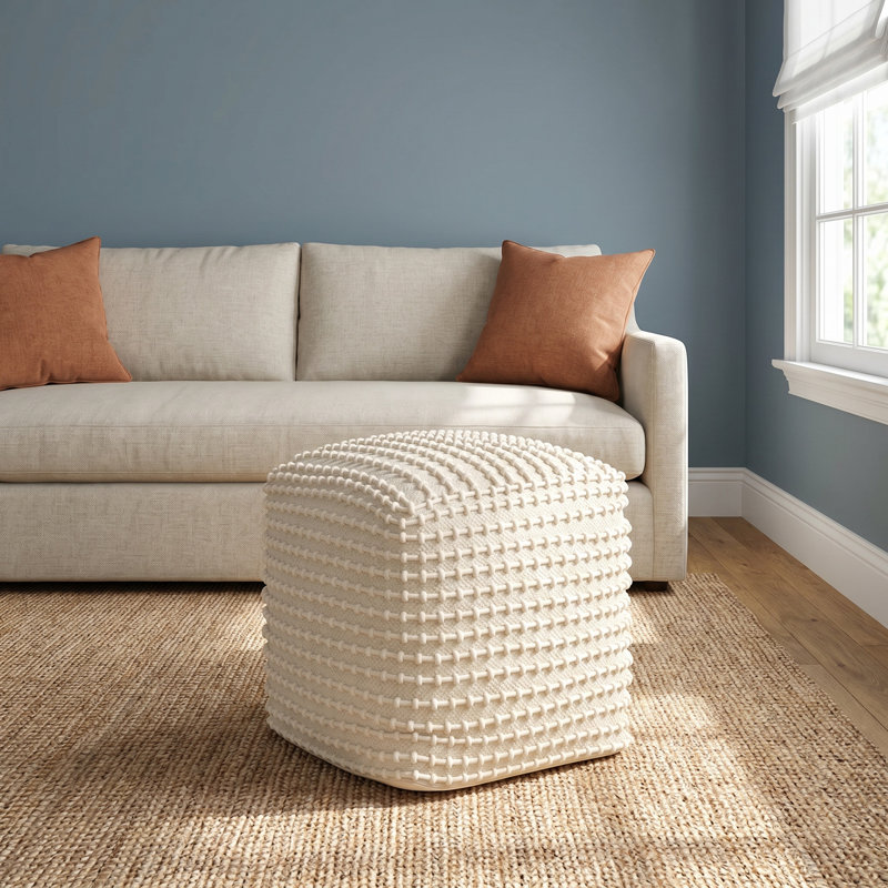 Adelyn Upholstered Pouf