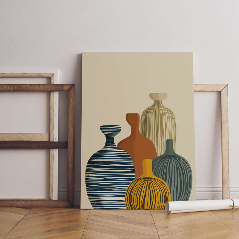 Stunning Decorative Canvas Painting, 19.7 x 27.6 inches | 100% Canvas with 100% Wooden Frame (Thickness: 0.8 x 1.2 inches) | Perfect for Living Room, Bedroom, or Office Decor, Elegant Art Piece for Any Space