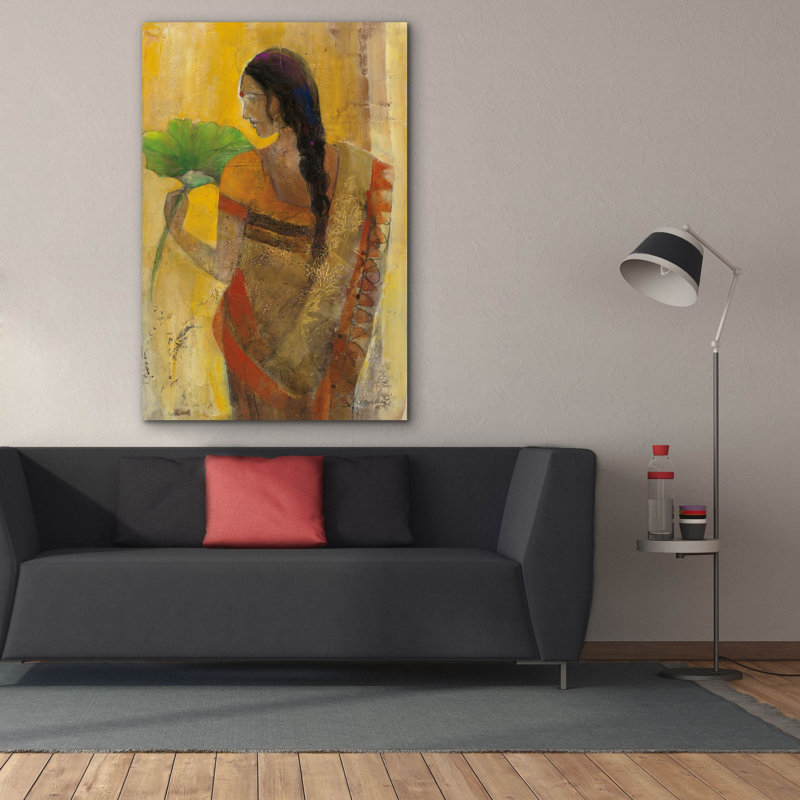 «Women Of The World 2» par Albena Hristova, art mural sur toile, H 60 po x l 40 po x P 1,5 po